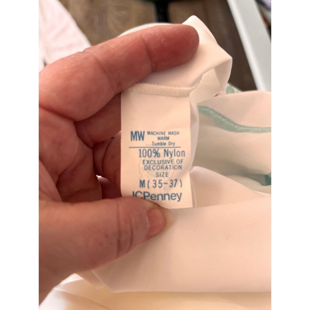 Vintage White nightgown and‎ robe set size M (35-37), JCPenney - Picture 10 of 11